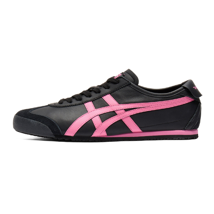 Мужские кеды Onitsuka Tiger MEXICO 66 (черно-розовые)