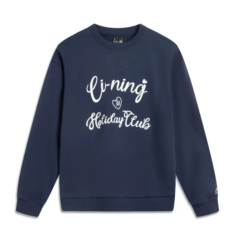 Li Ning Sports Life Collection Sweatshirt Women's Dark Iris Blue
