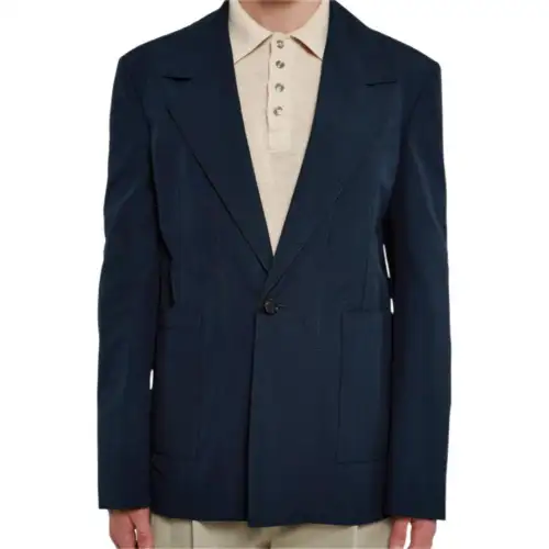 Bottega Veneta Jackets & Coats Men's Blue
