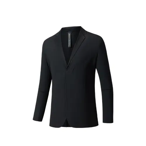 ANTA Business Suits Men's Black Suit Collar Thin Business Suit