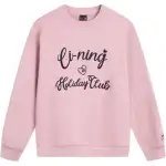 Li Ning Sports Life Collection Sweatshirt Women's Light Shadow Purple