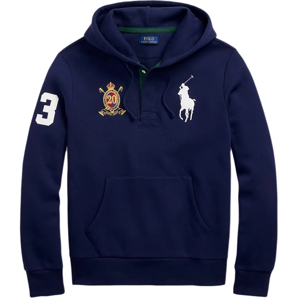 Polo Ralph Lauren Big Pony FW25 Sweatshirt Men's Newport Marine Blue
