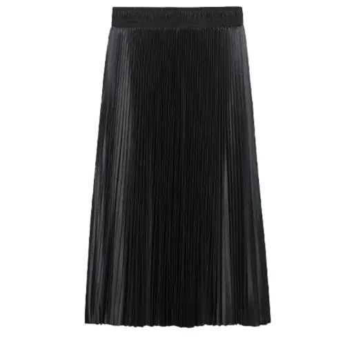 Balenciaga Casual Long Skirt Women's Black