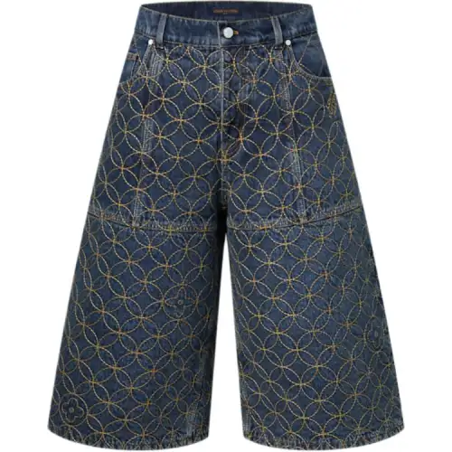 LOUIS VUITTON Embroidered Workwear Shorts