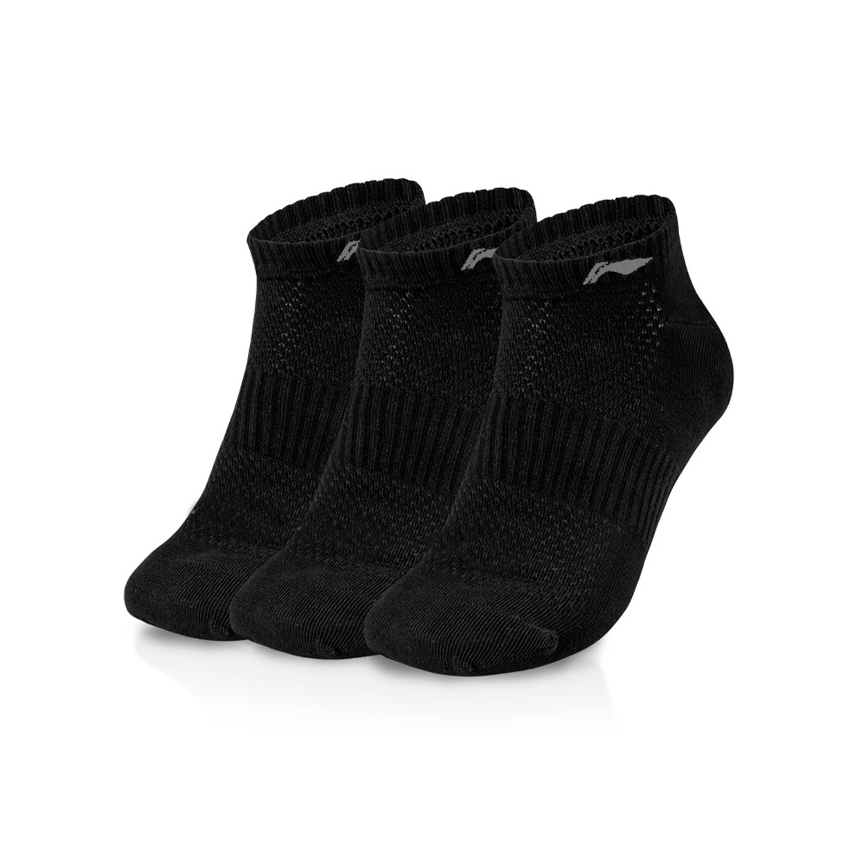 Li Ning Ankle Socks Unisex 3 Pack