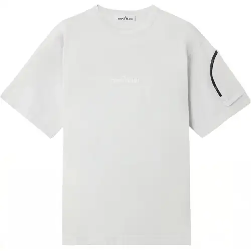 Stone Island short-sleeved cotton t-shirt