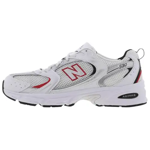 530 New Balance 'White Silver Red'
