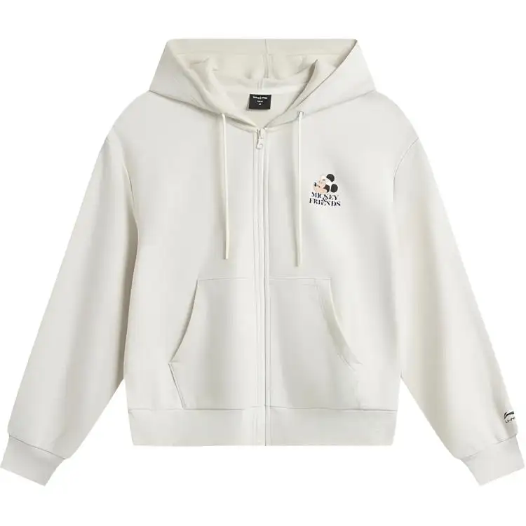 Li Ning x DISHINIMINI,LIANMINGKUAN Sports Life Collection Sweatshirt Women's Light Heather Gray