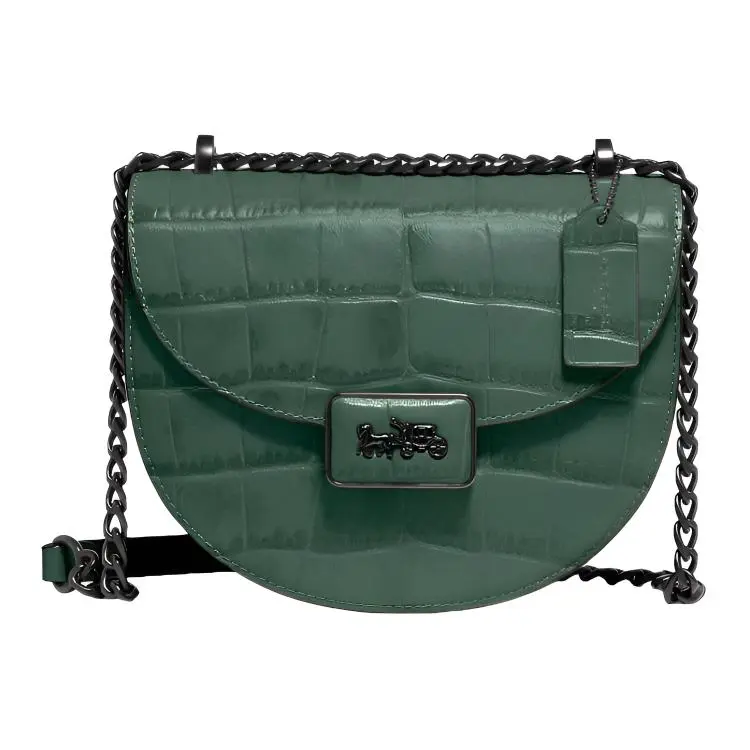 COACH Alie Cow Leather Crossbody Bag, Saddle Bag, Shoulder Bag Women's Jasper