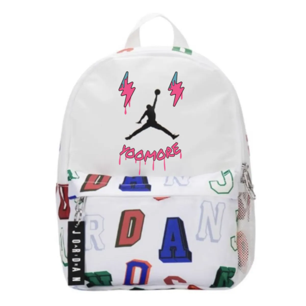 Jordan Polyester Backpack Small Unisex White