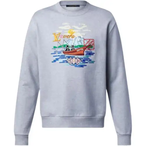 LOUIS VUITTON Embroidered Sweatshirt