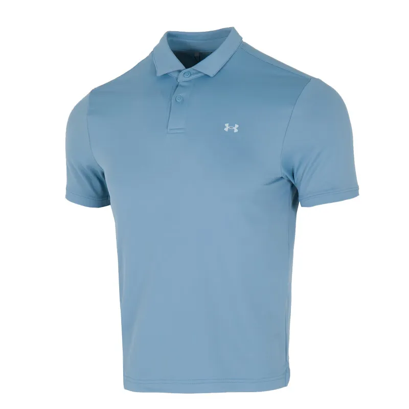 Under Armour Polo Shirts Men's Blue Lapel Moderate Other