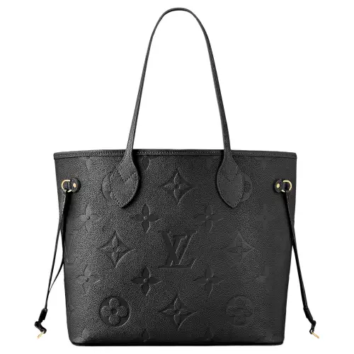 LOUIS VUITTON Neverfull Mm Without Pouch Monogram Empriente Black
