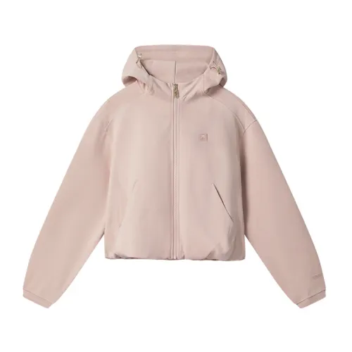 FILA MILANO Velvet feel Coat Women's Aromatherapy Pink