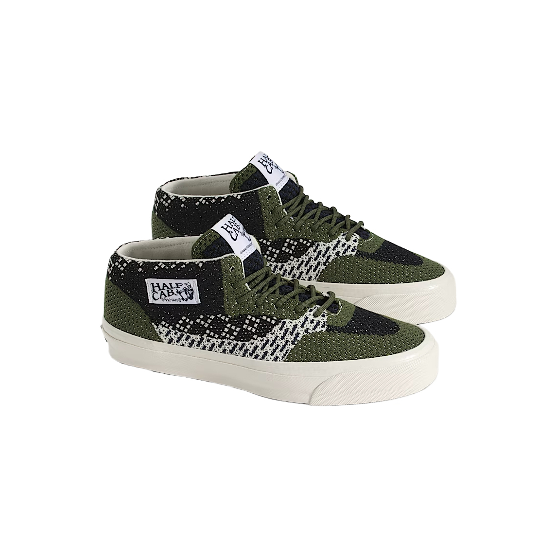 Half Cab Vans 33 Engineered Knit ‘Pine Forest Green’