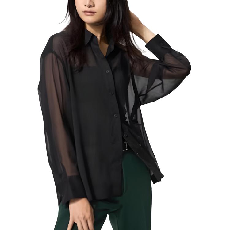 Женская куртка UNIQLO (черная)
