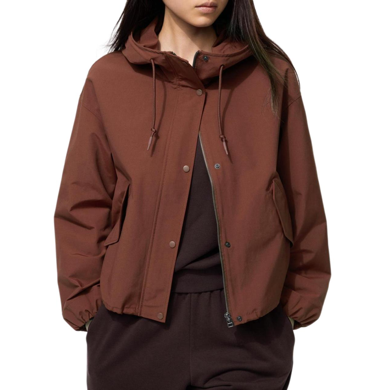 Женская куртка UNIQLO (бежевая)