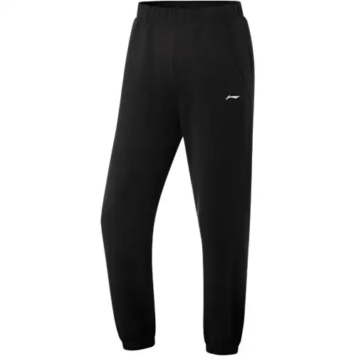 Li Ning Fitness Series Knitted Sweatpants Women's Black