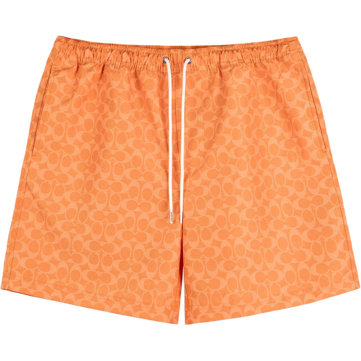 COACH SS25 Beach Shorts Men’s Orange