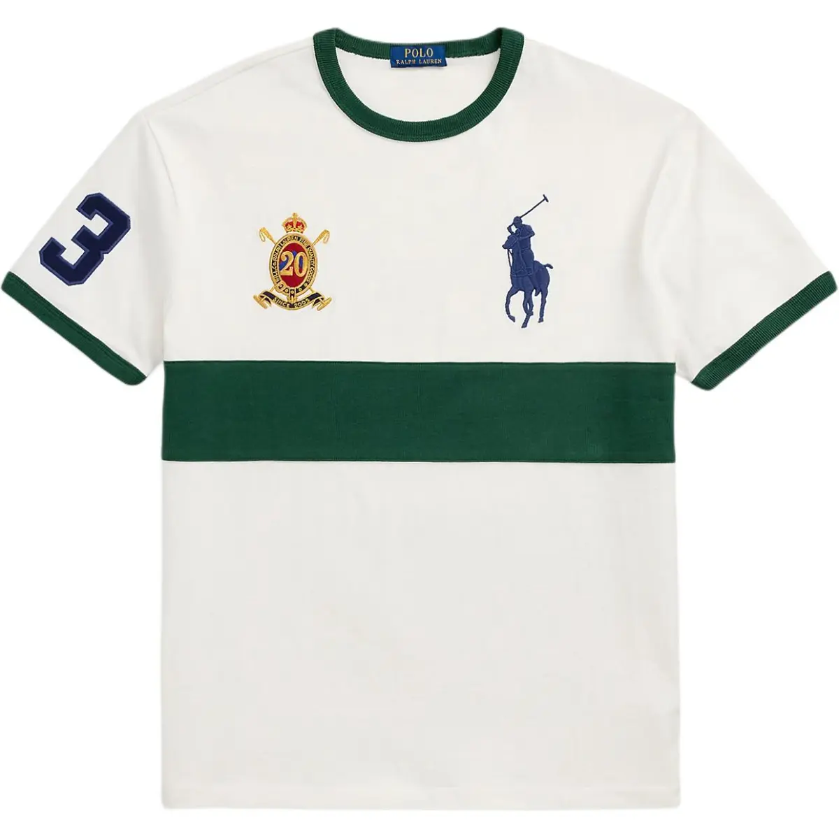Polo Ralph Lauren Big Pony FW25 T Shirt Classic Version Men's White