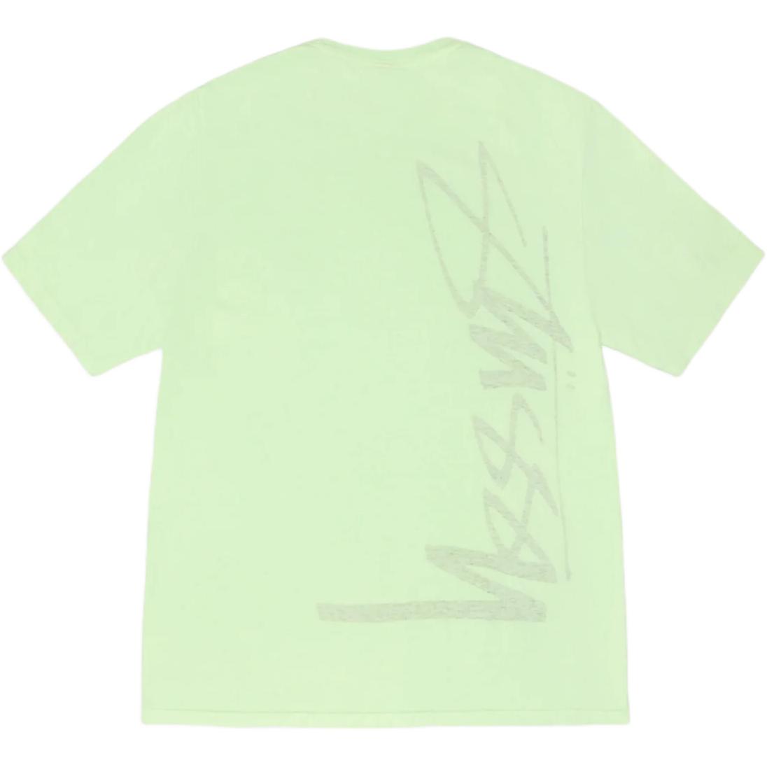 Футболка Stussy SS25 C THRU TEE PIGMENT DYED (серая)