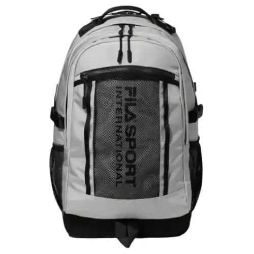 FILA Nylon Backpack Unisex Gray