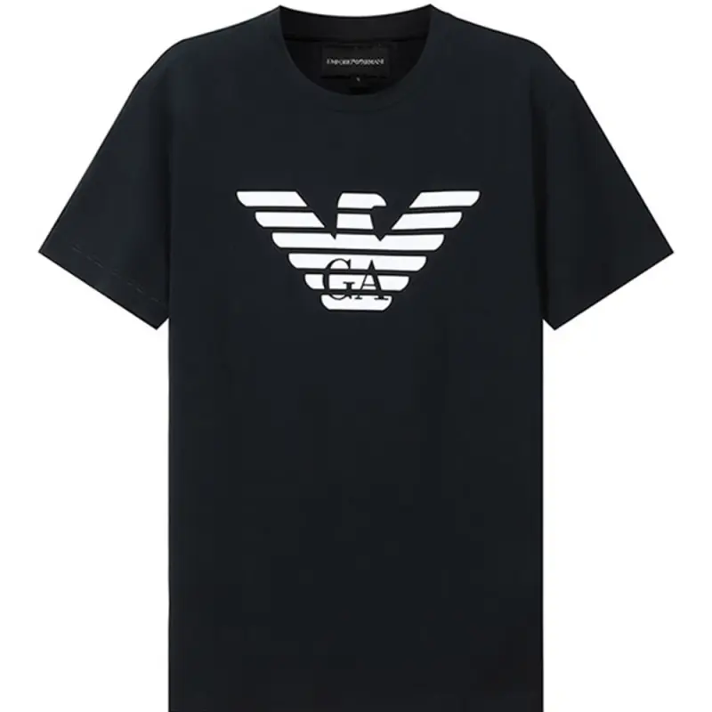 Emporio Armani logo-print cotton T-shirt