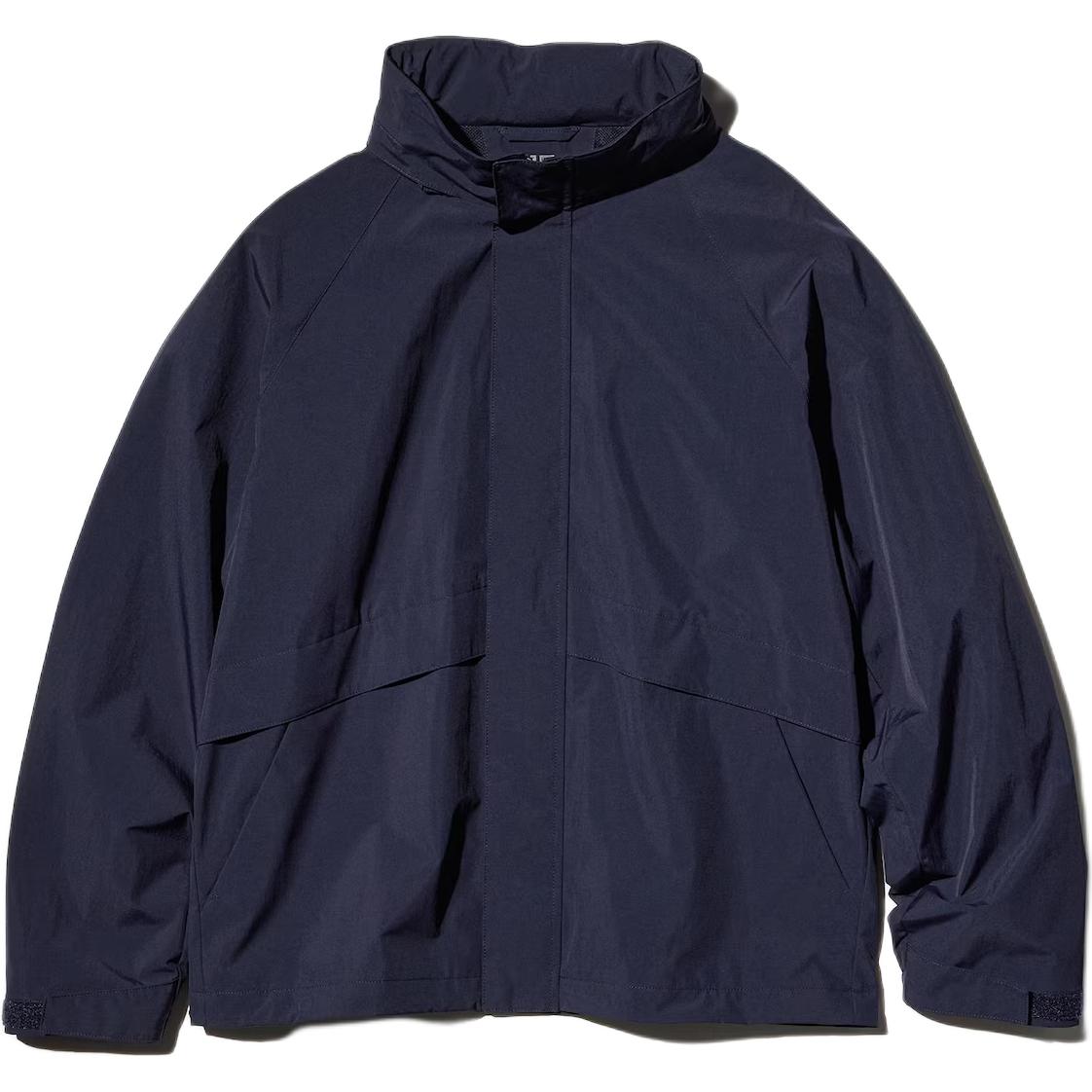 Мужская куртка UNIQLO (темно-синяя)