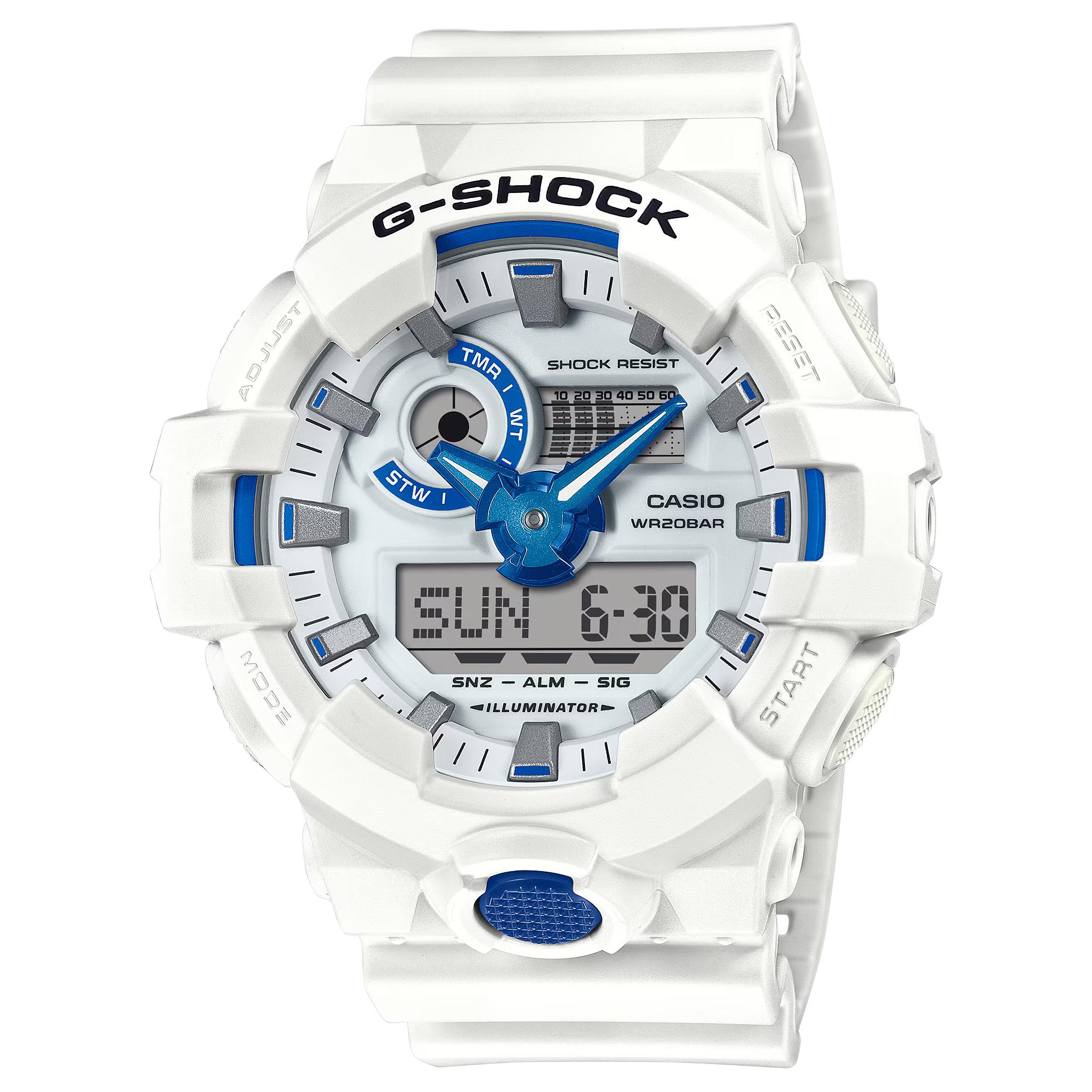 Мужские часы Casio G-SHOCK (белые)