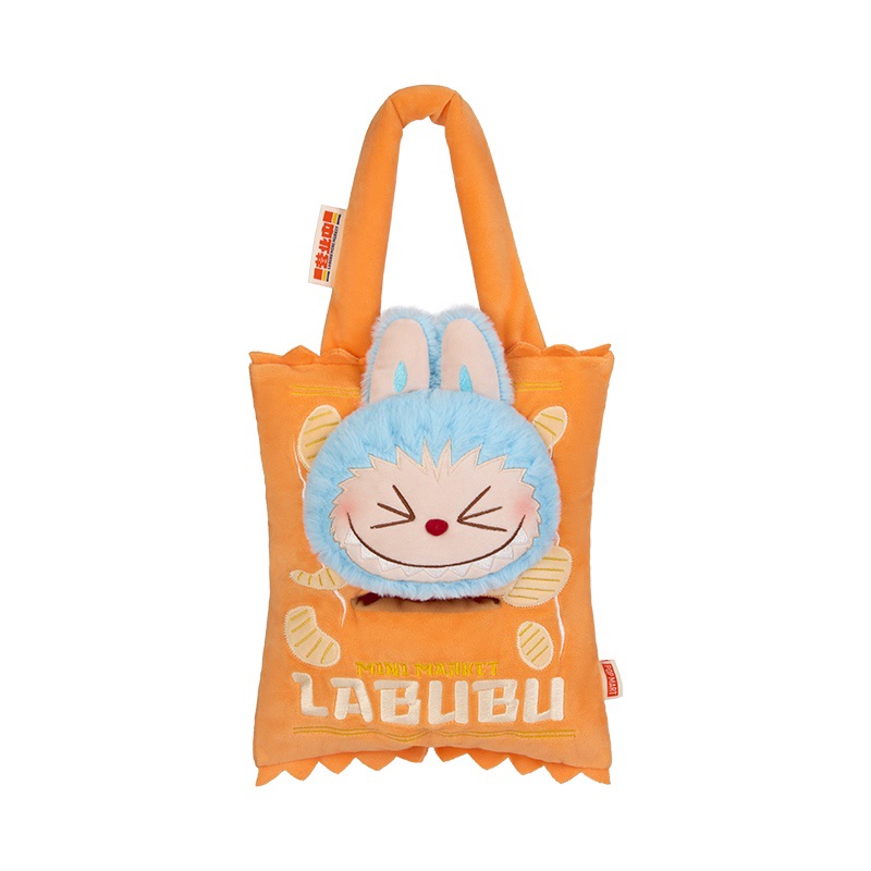 POP MART THEMONSTERS Weird Smell Convenience Store Series labubu Hanging Tissue Drawing Cute Trendy Derivatives 26cm