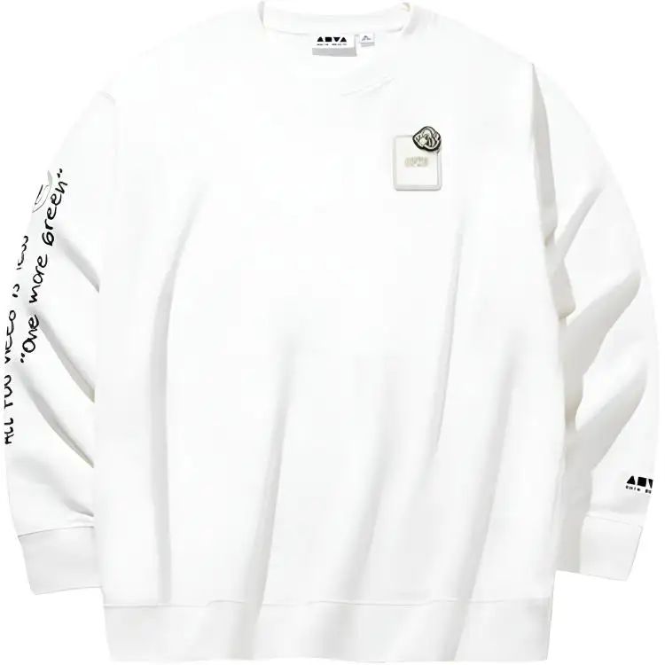 Anta Life Collection Sweatshirt Men's Ivory White