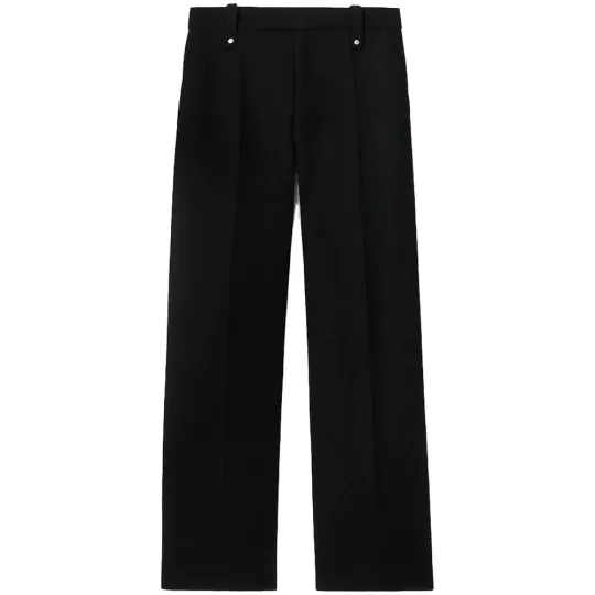 Burberry straight-leg wool trousers