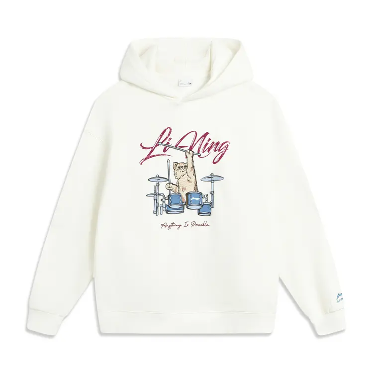 Li Ning Sports Life Collection Sweatshirt Women's Ivory