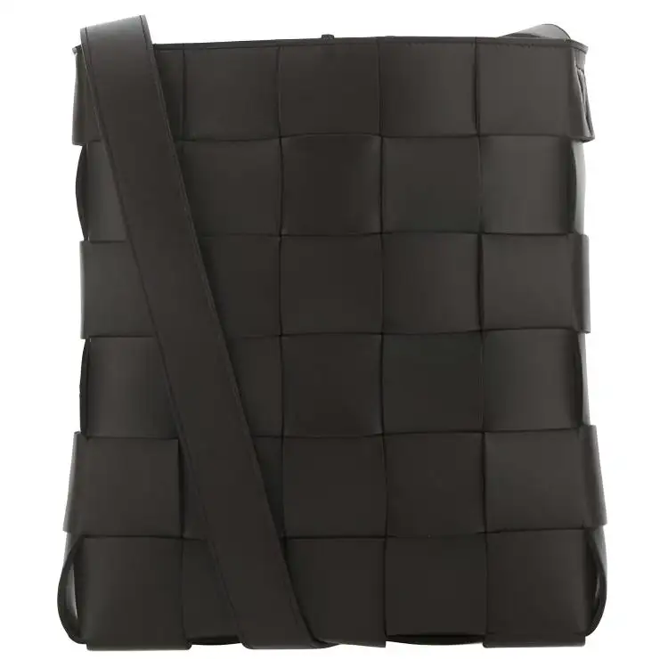 Bottega Veneta CASSETTE Pillow Bag Lambskin Crossbody Bag, Shoulder Bag Unisex Black