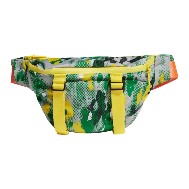 Adidas Stella Polyester Sports Fanny Pack Unisex Yellow & Green