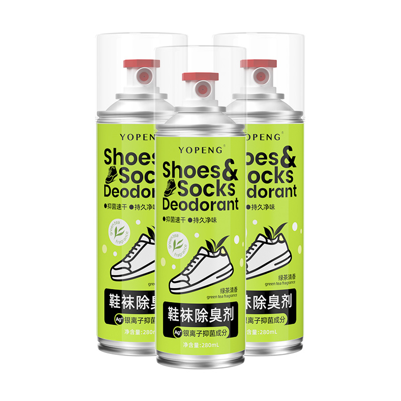 YOPENG shoe deodorant spray, shoe socks, sports shoes, deodorant shoe cabinet, remove odor, sterilize and sterilize, home dormitory shoe cleaning care agent
