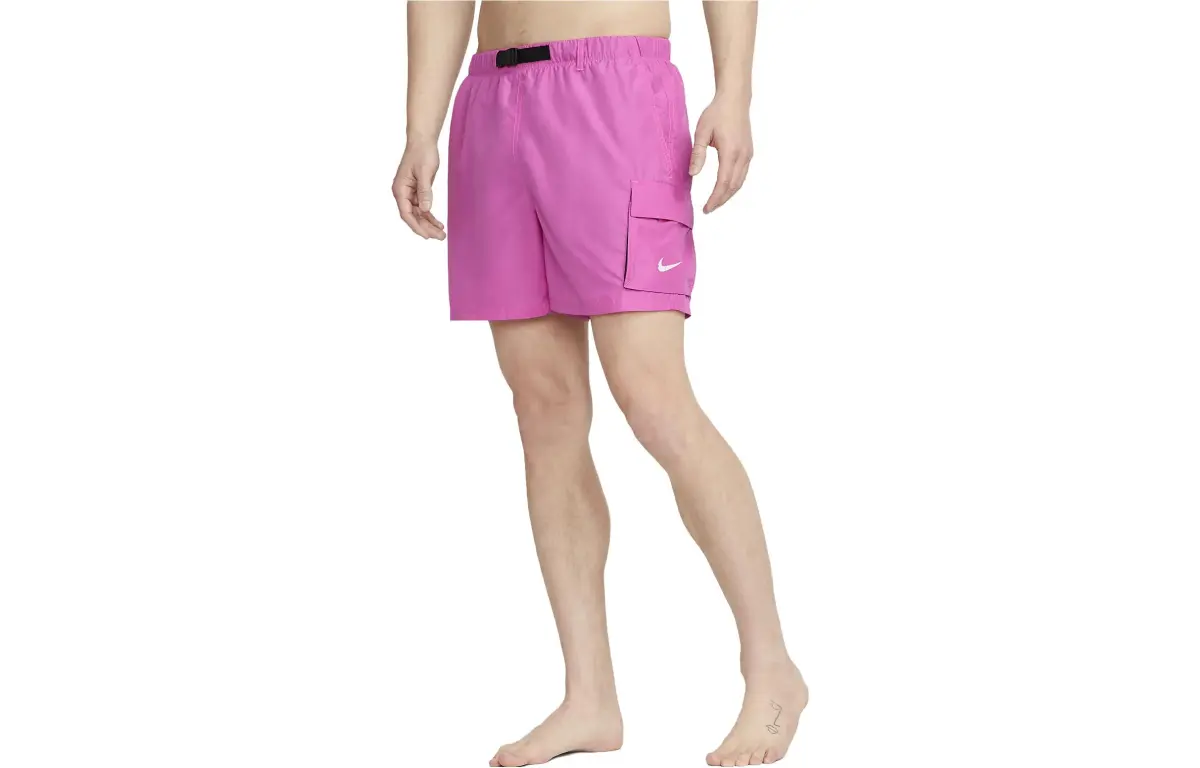 Nike Casual Shorts Men's Pink Moderate