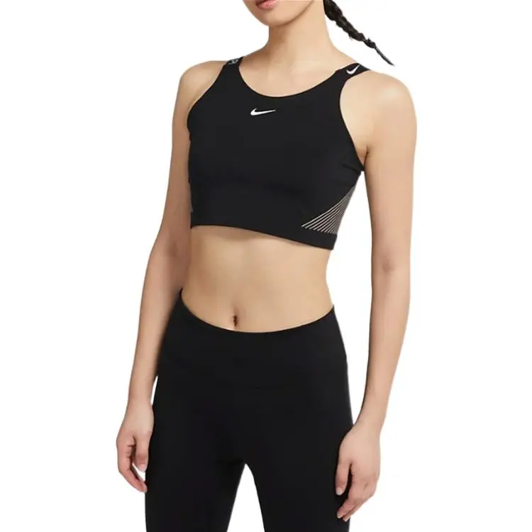 Nike Sleeveless Sports Shirts Women's Black Other
