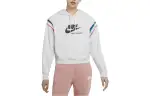 Nike Sweatshirts Women's White Hooded Moderate Other