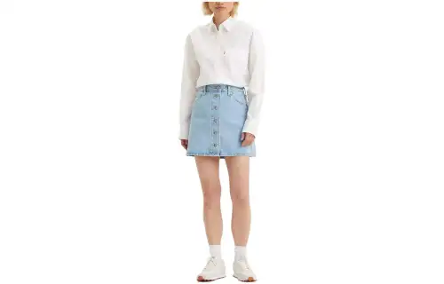Levis Denim Short Skirts Women's