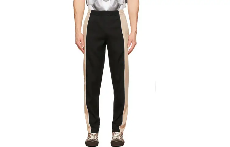 Burberry Knitted Sweatpants Men's Black