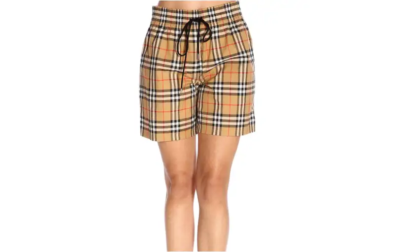 Burberry Casual Shorts Women's Archive Beige Moderate