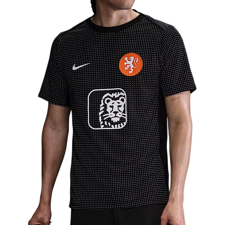 Nike Netherlands Academy Pro Men’s Nike Dri-FIT Soccer Pre-Match Short-Sleeve Top