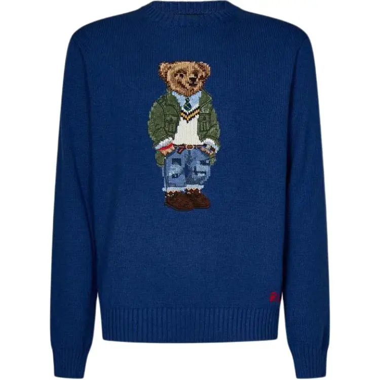 Polo Ralph Lauren Polo Bear SS24 Sweater Standard Men's Beach Blue