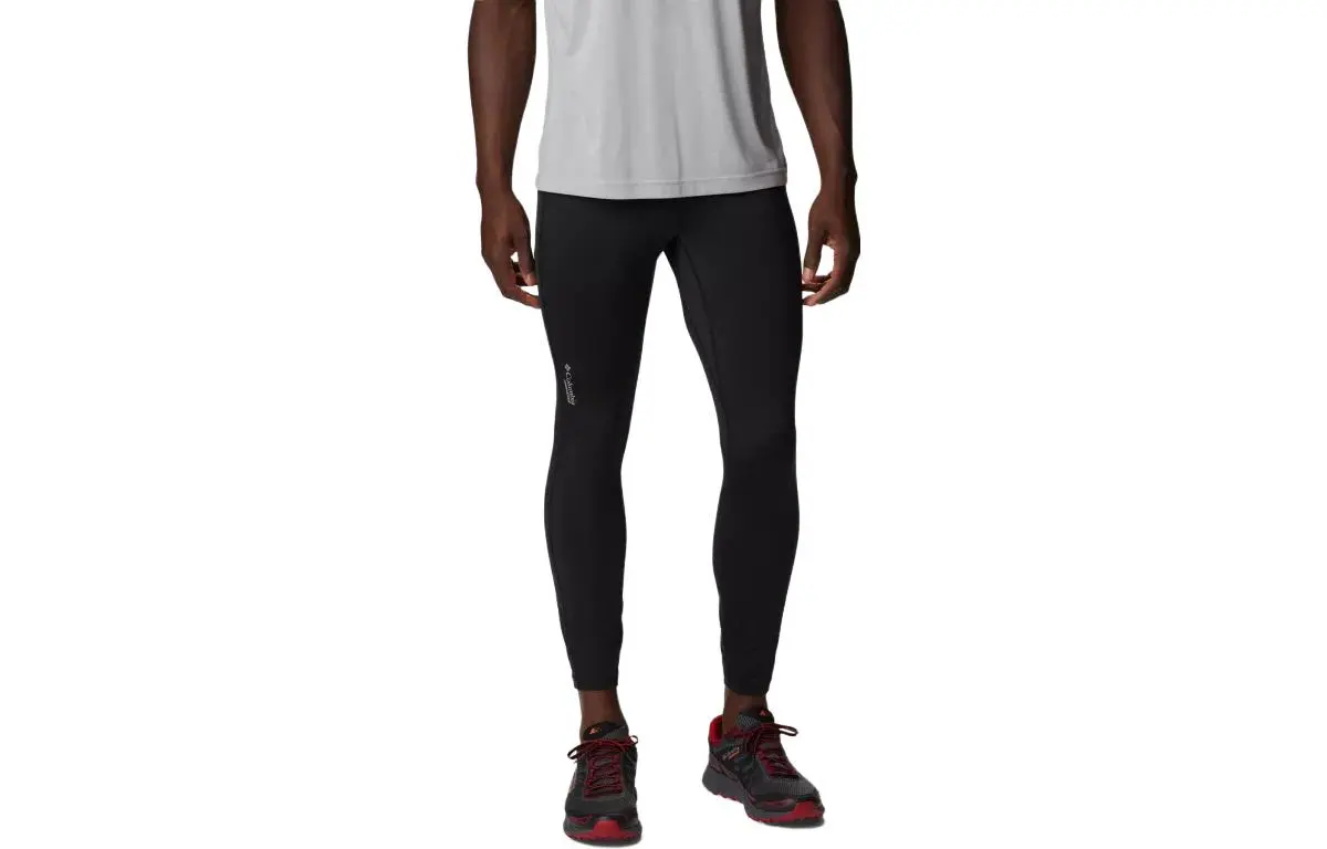 Columbia Knitted Sweatpants Men's Black Moderate Slim Fit Pants
