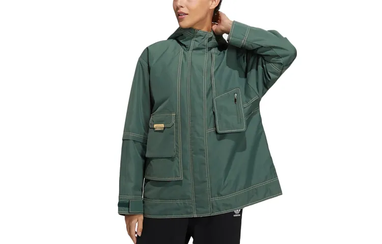 Adidas Originals Puffer Jacket Women's Forest Green