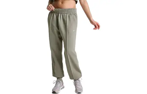 Nike Swoosh Knitted Sweatpants Women's Dark Gray Mud
