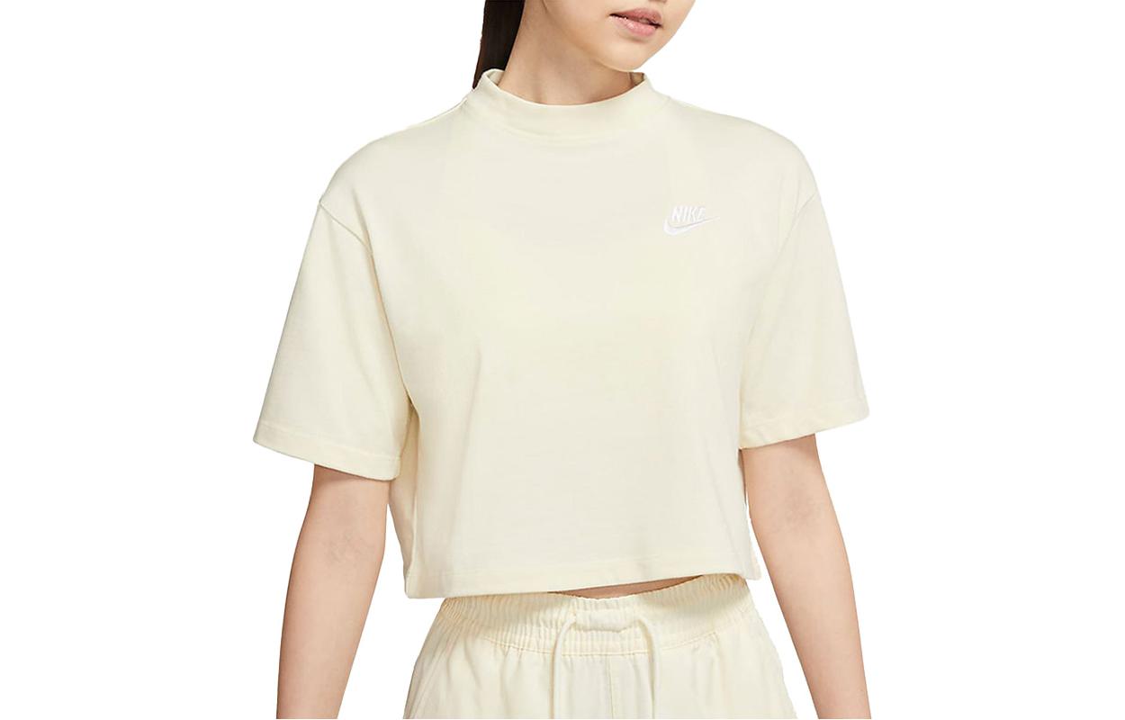 Женская футболка Nike Sportswear Logo (желтая)