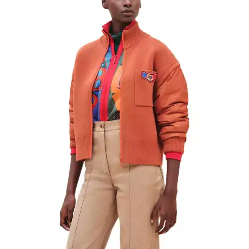 HERMES FW24 Jackets & Coats Women's Orange