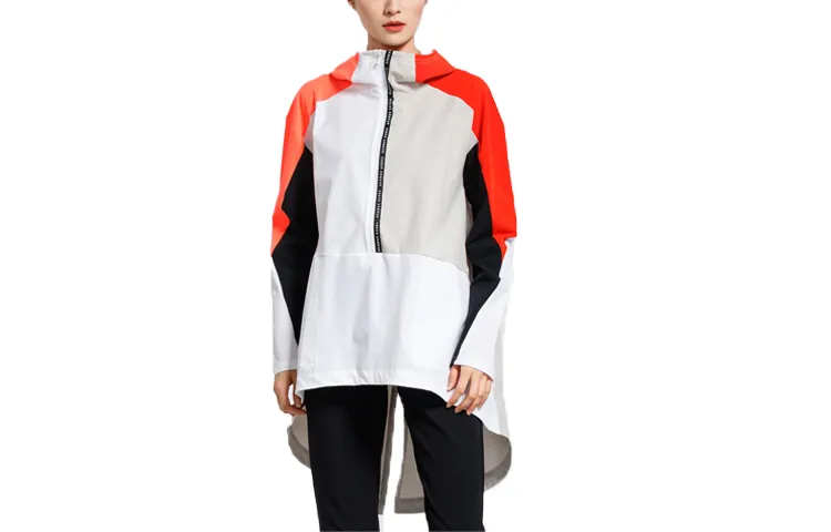 Under Armour Jackets Women's White Hooded (Non-detachable) Moderate Straight Fit
